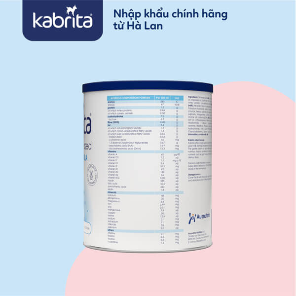 Sữa dê Kabrita Số 1 400g (0-12 tháng)