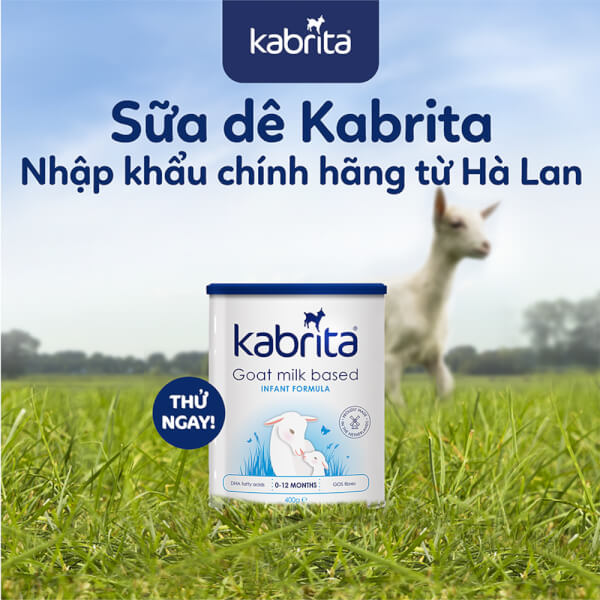 Sữa dê Kabrita Số 1 400g (0-12 tháng)