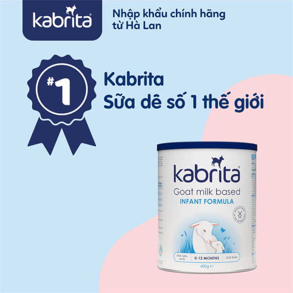 Sữa dê Kabrita Số 1 400g (0-12 tháng)