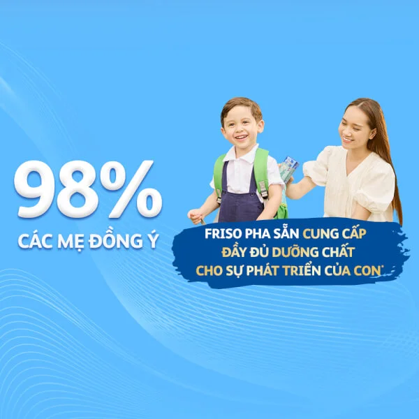 Thùng sữa Friso Gold 110ml - Lốc 4 hộp (từ 1 tuổi) (12 lốc)