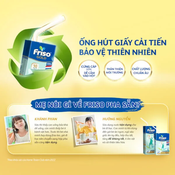 Thùng sữa Friso Gold 110ml - Lốc 4 hộp (từ 1 tuổi) (12 lốc)