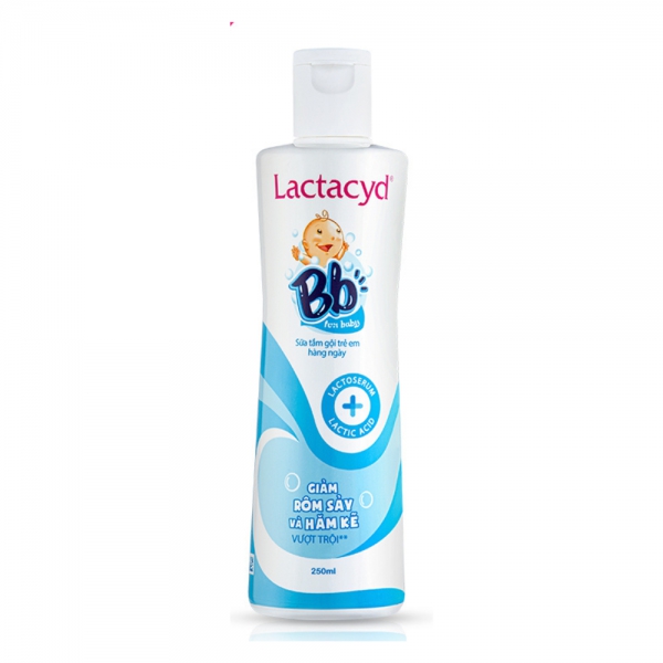 Sữa tắm gội Lactacyd Baby Gentle Care 250ml