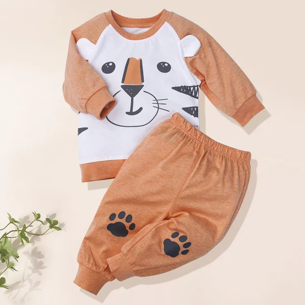 Bộ bé trai dài, bst bé dần Animo B1221014 (6M-3Y,Vàng)
