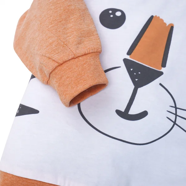 Bộ bé trai dài, bst bé dần Animo B1221014 (6M-3Y,Vàng)