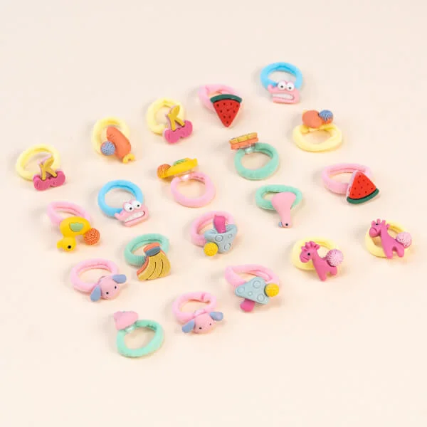 Set cột tóc cho bé 20 món Animo A2107_MN036 (Nhiều màu)