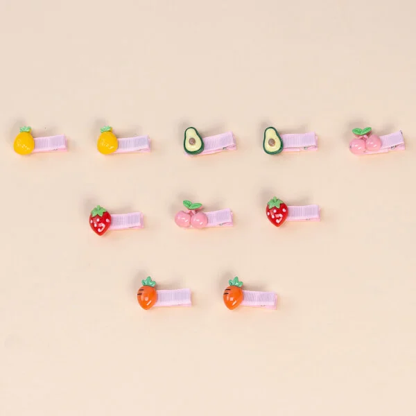 Set kẹp tóc cho bé 10 món Animo A2107_MN032 (Nhiều màu)