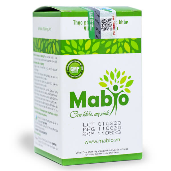 Viên uống lợi sữa Mabio (60 viên)