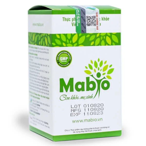 Viên uống lợi sữa Mabio (60 viên)