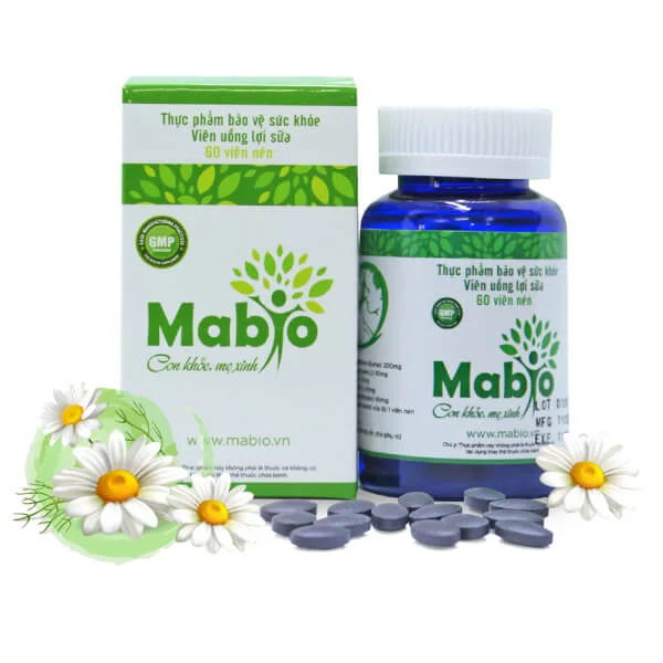 Viên uống lợi sữa Mabio (60 viên)