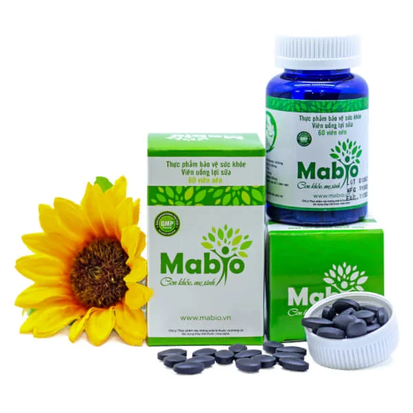 Viên uống lợi sữa Mabio (60 viên)