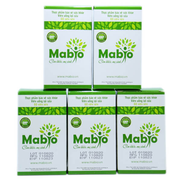 Viên uống lợi sữa Mabio (60 viên)