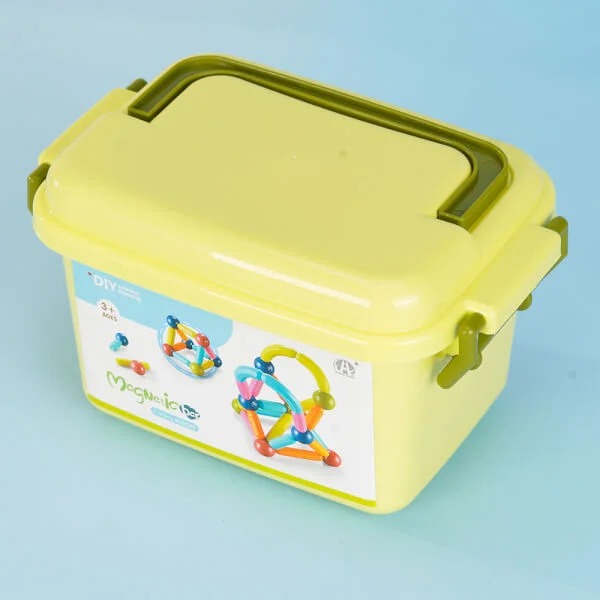 Hộp xếp hình nam châm sáng tạo 34pcs