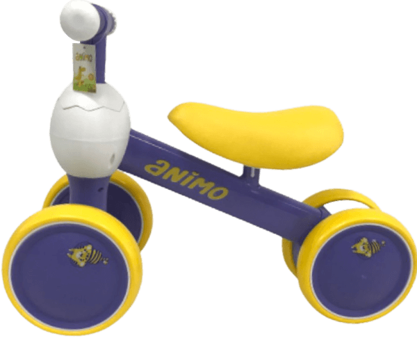 Xe chòi chân Animo quả trứng cute 201 (Tím)