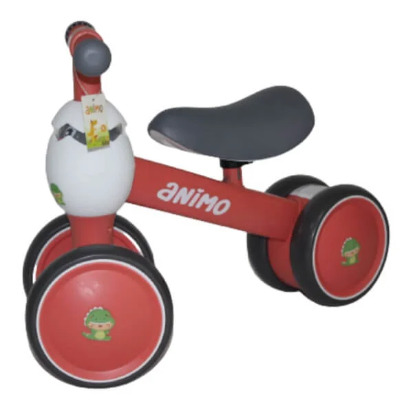 Xe chòi chân Animo quả trứng cute 201 (Đỏ)