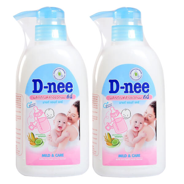 Combo 2 Nước rửa bình sữa & rau quả D-nee 500ml