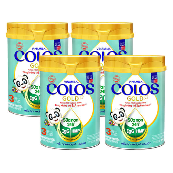 Combo 4 Sữa Vinamilk ColosGold số 3 800g (2-6 tuổi)