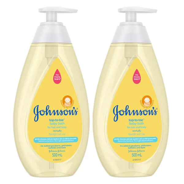 Combo 2 Sữa tắm gội toàn thân Johnson Baby 500ml