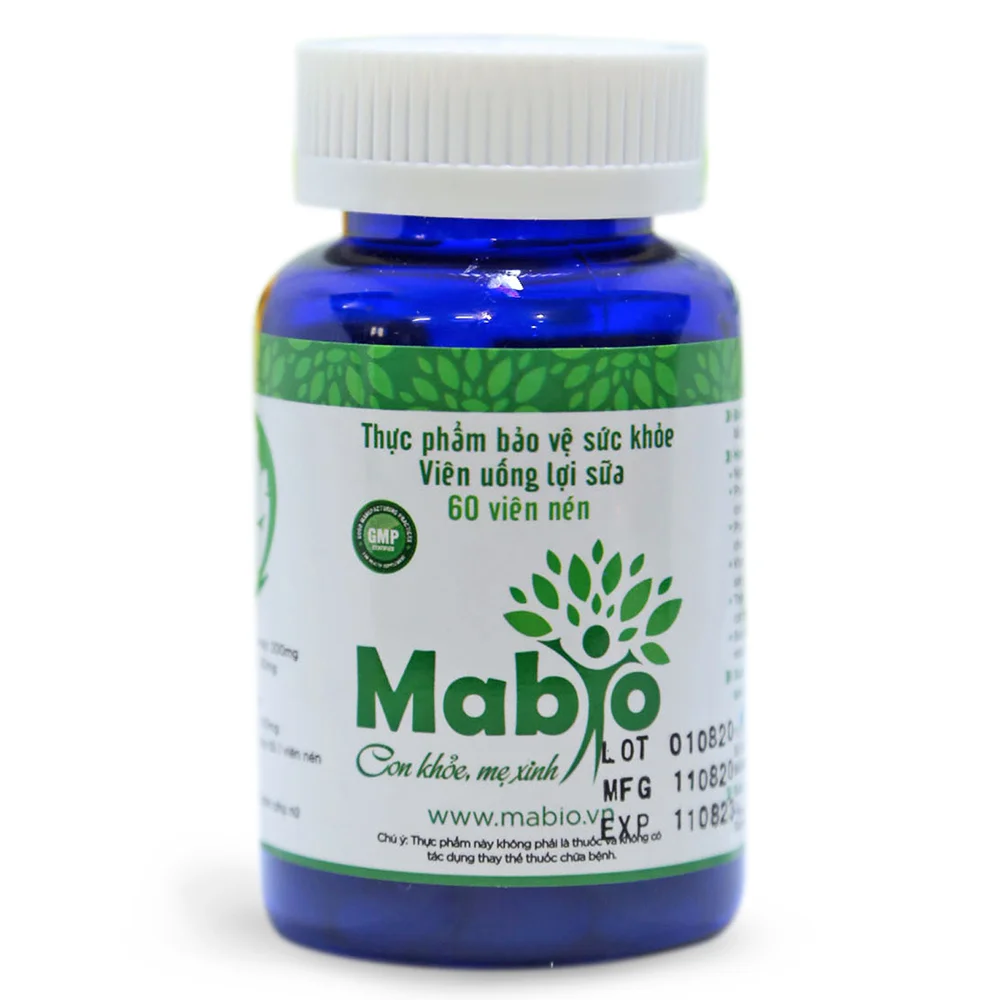 Thực phẩm bảo vệ sức khỏe viên uống lợi sữa Mabio