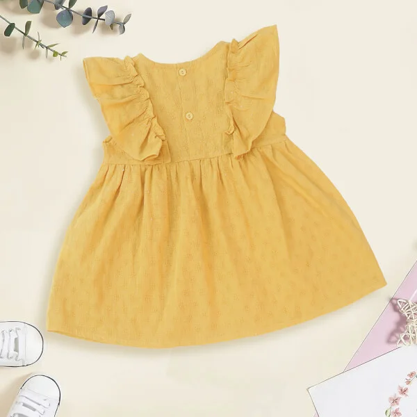 Đầm vải bé gái Animo TX422054 (6M-3Y)