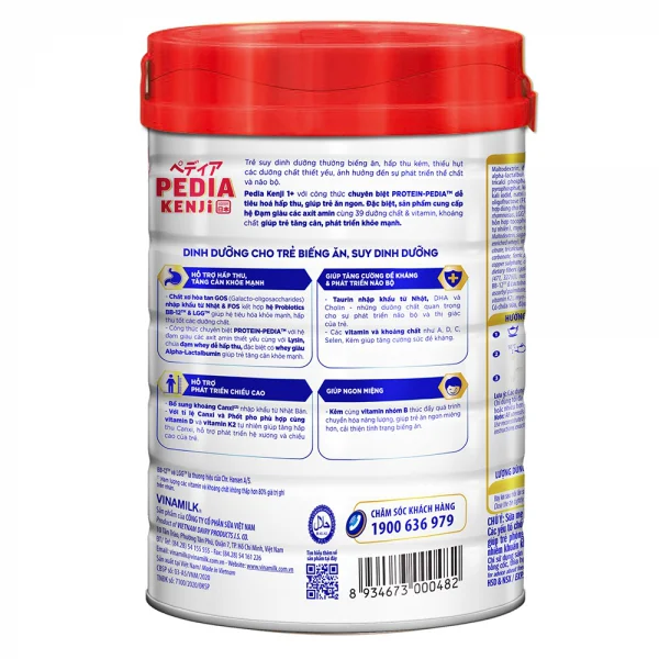 Sữa Pedia Kenji 1+ 850g (1-2 tuổi)