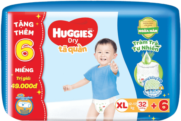 Tả Huggies Dry Pants L (20*8) - Khải San Food