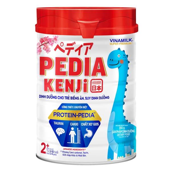 Combo 2 Sữa Pedia Kenji 2+ 850g (2-10 tuổi)