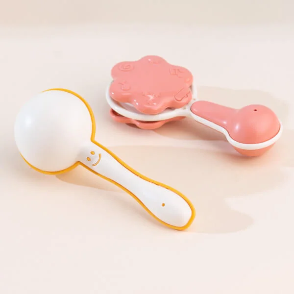 Đồ chơi lục lạc cao cấp CY193636 (Hồng,Trắng)