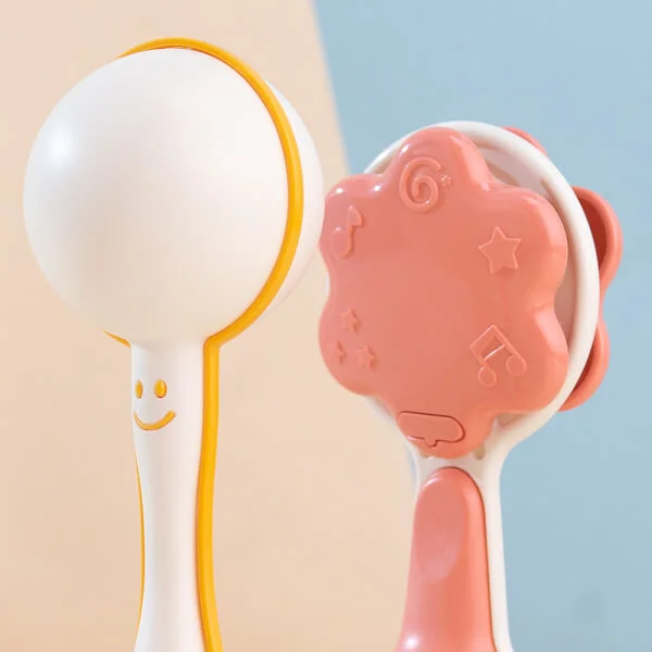 Đồ chơi lục lạc cao cấp CY193636 (Hồng,Trắng)