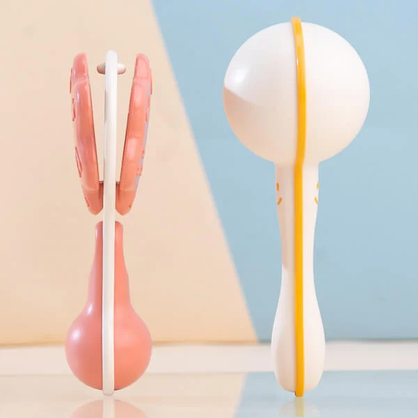 Đồ chơi lục lạc cao cấp CY193636 (Hồng,Trắng)