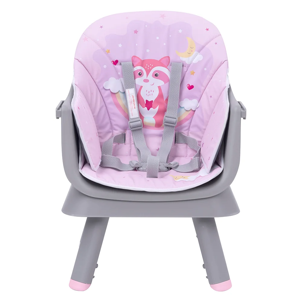 Ghế ăn đa năng 5 trong 1 cho bé Akigo (Hồng, HCY015)