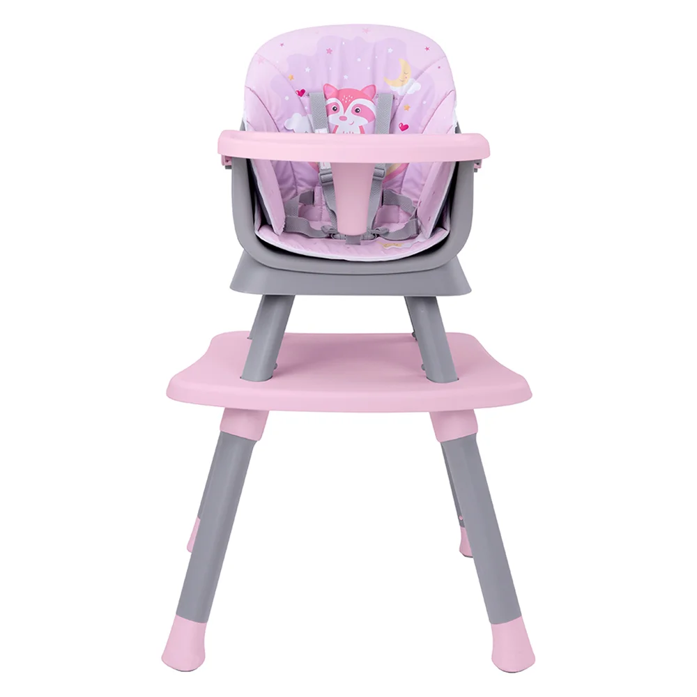 Ghế ăn đa năng 5 trong 1 cho bé Akigo (Hồng, HCY015)