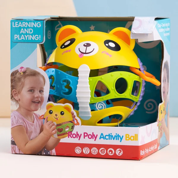 Xúc xắc quả bóng mặt gấu cute CY166971