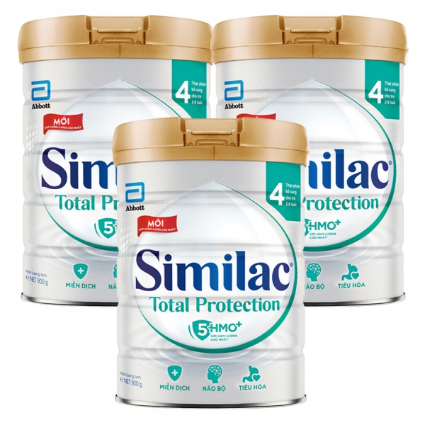 Combo 3 Sữa Similac Total Protection 4 900g (2 - 6 tuổi)