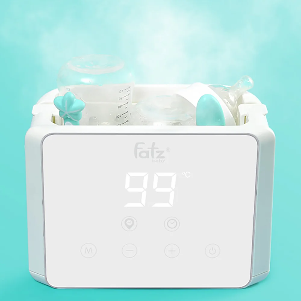 Máy Hâm Sữa Tiệt Trùng Điện Tử Duo 3 Fatzbaby Fb3093Vn