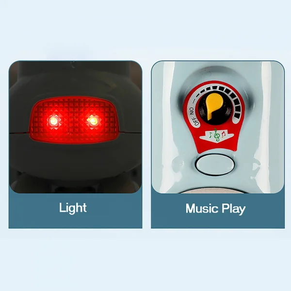 Xe chòi chân, xe đạp 3 bánh có cần đẩy Animo ZT-688 (Xanh dương)