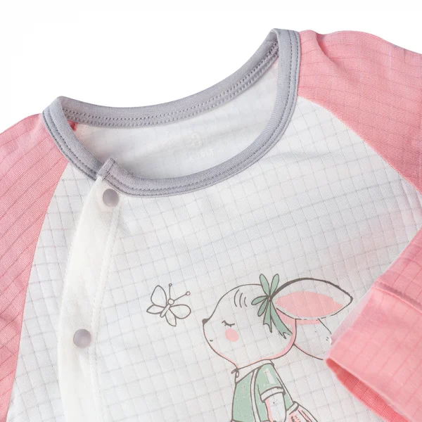 Body tính năng dài Chống muỗi Animo VĐ722028 (0-12M,Hồng)