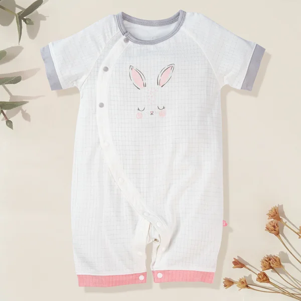 Body tính năng đùi Chống muỗi Animo VĐ722031 (0-3M,Trắng)