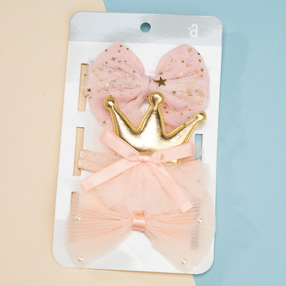 Set băng đô cho bé 3 món Animo A2203_JK019 (Hồng)