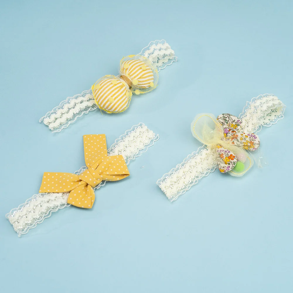 Set băng đô cho bé 3 món Animo A2203_JK017 (Vàng)