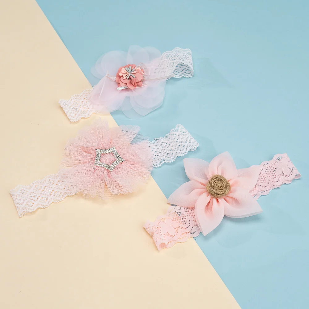 Set băng đô cho bé 3 món Animo A2203_JK016 (Hồng)