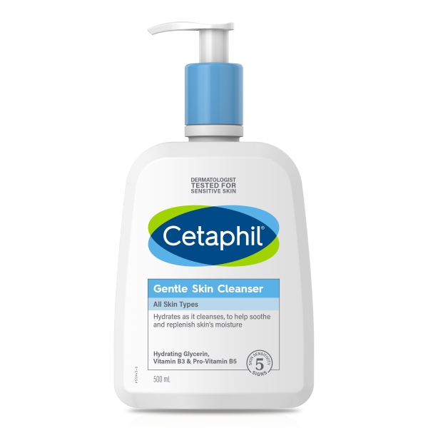 Sữa rửa mặt dịu nhẹ Cetaphil gentle skin cleanser 500ml