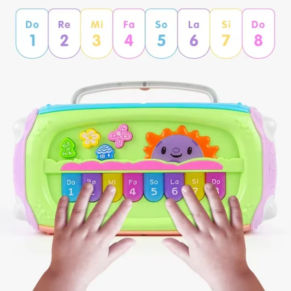 Hộp đồ chơi âm nhạc kèm trống và micro LH16871243