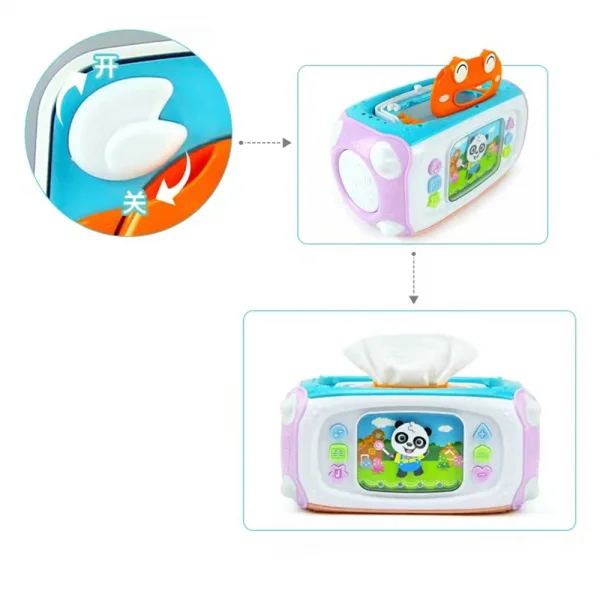 Hộp đồ chơi âm nhạc kèm trống và micro LH16871243