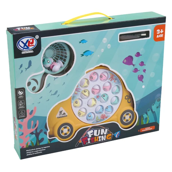 Đồ chơi câu cá hình xe ô tô LH16871226 (Vàng)