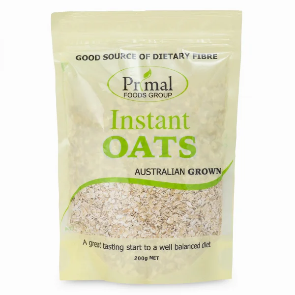 Yến mạch Úc Primal nguyên cán 200g