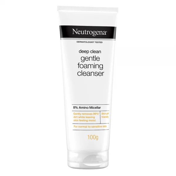 Sữa rửa mặt tạo bọt kiểm soát nhờn Neutrogena Deep Clean Foaming Cleanser 100g