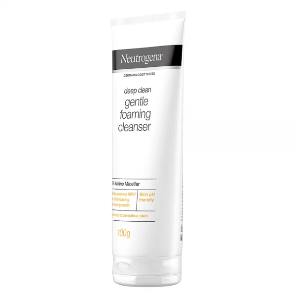 Sữa rửa mặt tạo bọt kiểm soát nhờn Neutrogena Deep Clean Foaming Cleanser 100g