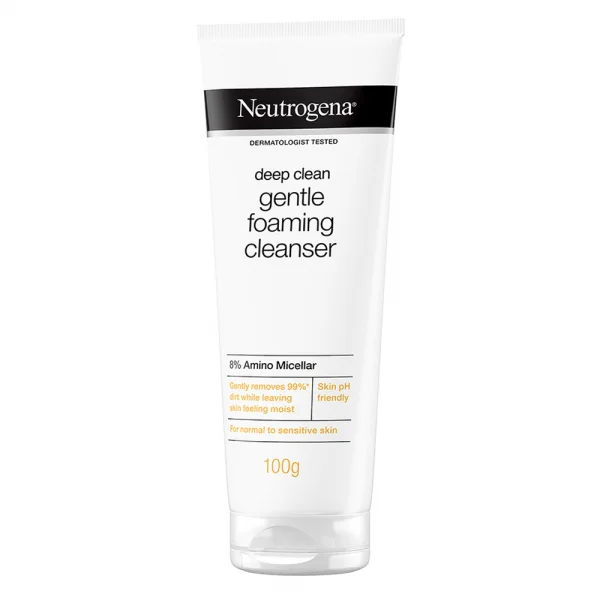 Sữa rửa mặt tạo bọt kiểm soát nhờn Neutrogena Deep Clean Foaming Cleanser 100g