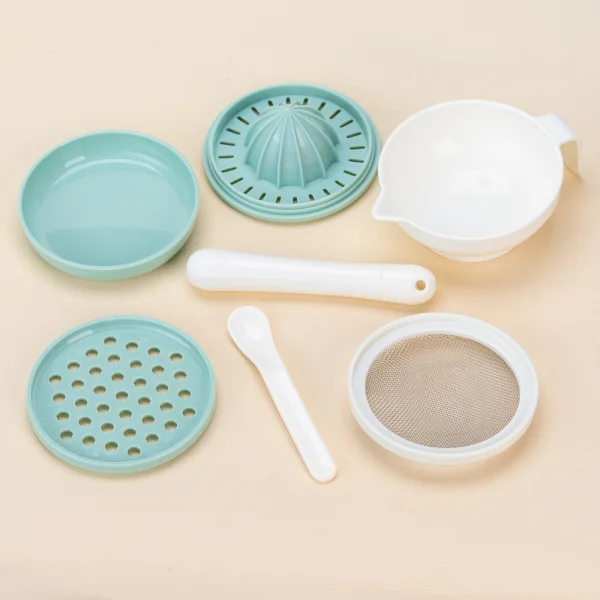 Bộ chế biến thức ăn dặm 4 trong 1 Animo (RK3706)