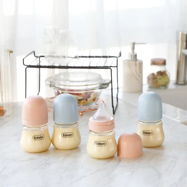 Bình sữa Edison PPSU 160ml (Hồng)